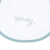 Howdy! Embroidered Bib - Moss - Magnolia BabyBib