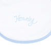 Howdy! Embroidered Bib - Sky - Magnolia BabyBib