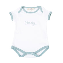  Howdy! Embroidered Bodysuit - Moss - Magnolia BabyBodysuit