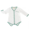 Howdy! Embroidered Front Snap Bodysuit - Moss - Magnolia BabyBodysuit