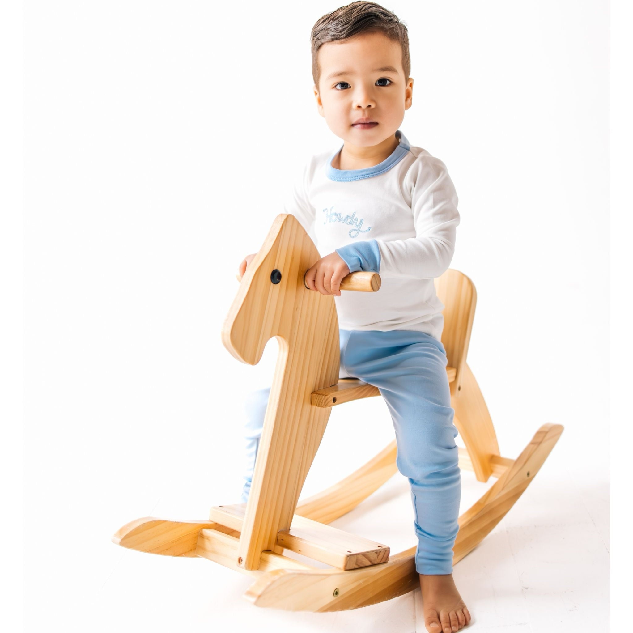 Howdy! Long Pajamas - Sky by Luna and Arlo - Luna and ArloLong Pajamas