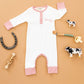 Howdy! Playsuit - Dusty Rose by Luna and Arlo - Luna and ArloPlaysuit