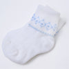 Hudson Embroidered Socks - Light Blue - Magnolia BabySocks