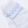 Hudson Embroidered Socks - Light Blue - Magnolia BabySocks