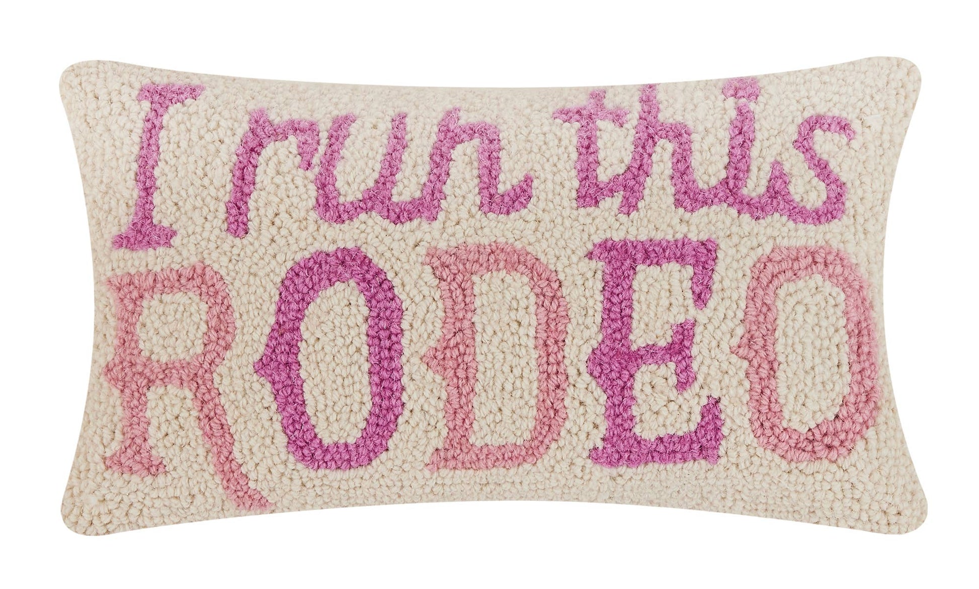 I Run This Rodeo Cowgirl Pillow - Magnolia BabyPillow
