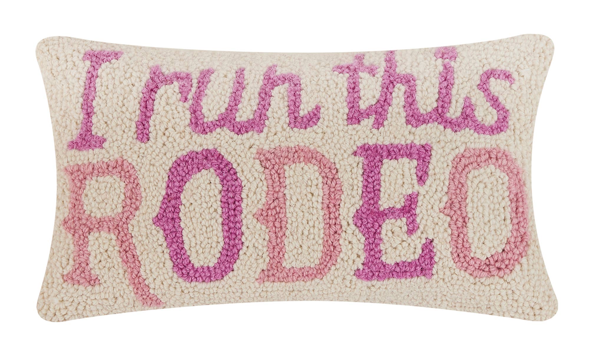 I Run This Rodeo Cowgirl Pillow - Magnolia BabyPillow