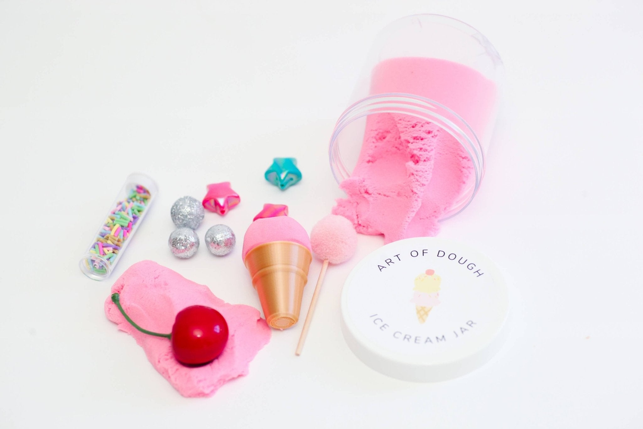Ice Cream Sensory Jar - Magnolia BabyModeling Dough