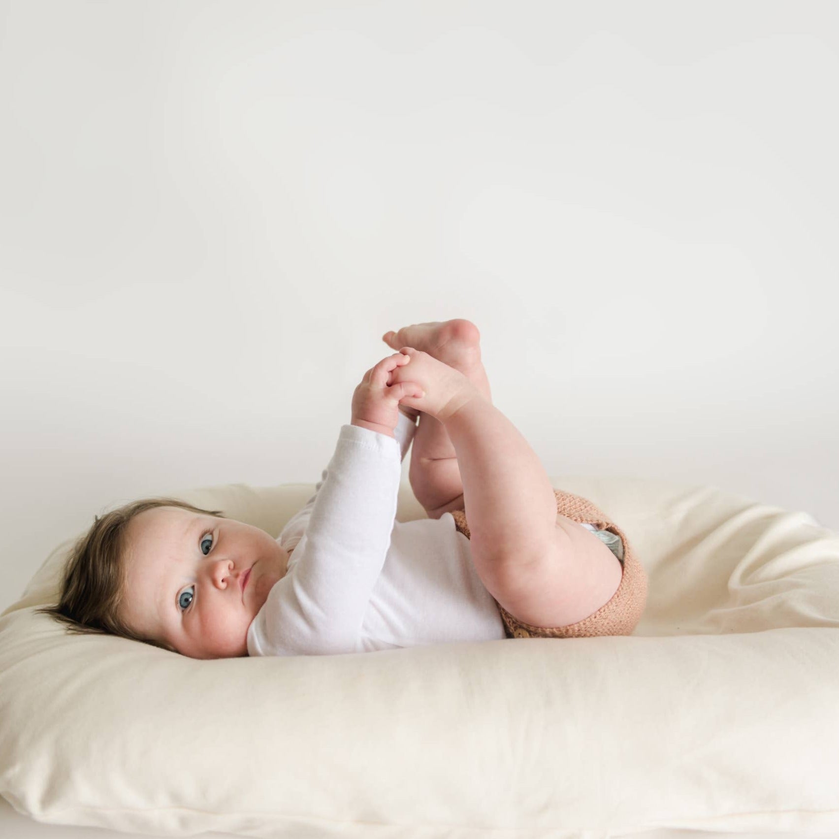 Infant Lounger Cover, Natural - Magnolia BabyChanging Pad Cover