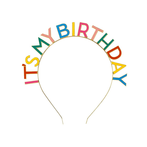 It's My Birthday Rainbow Headband - Magnolia BabyHeadband