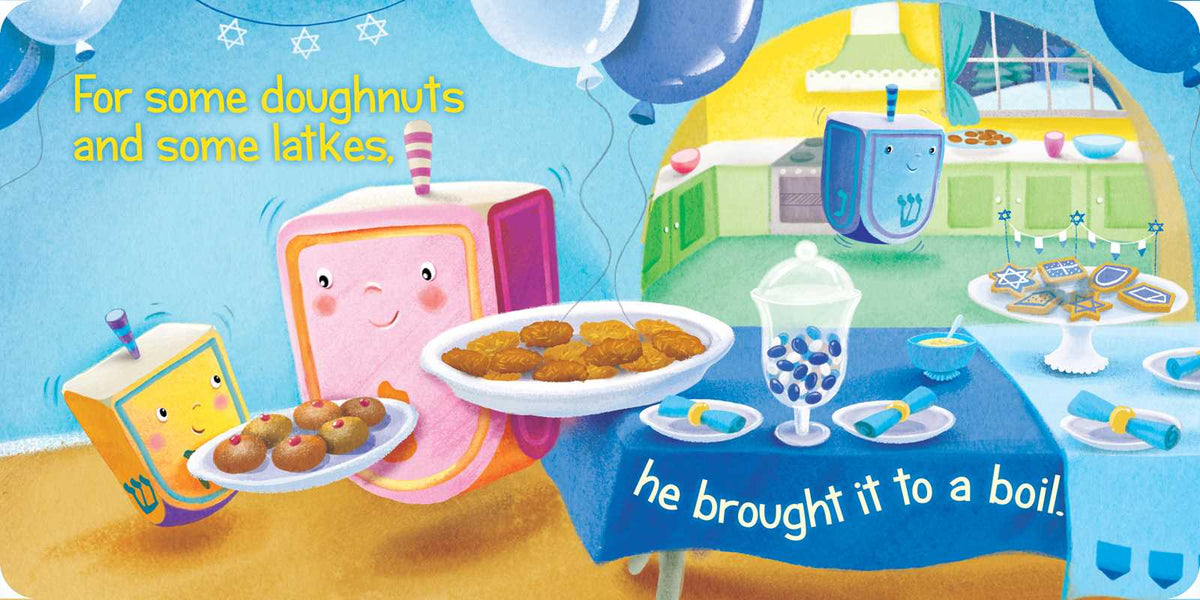 Simon & Schuster_Itsy Bitsy Dreidel by Jeffrey Burton_3