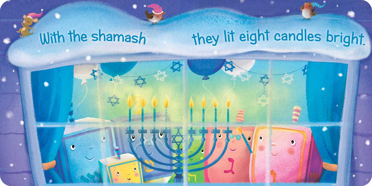 Simon & Schuster_Itsy Bitsy Dreidel by Jeffrey Burton_5
