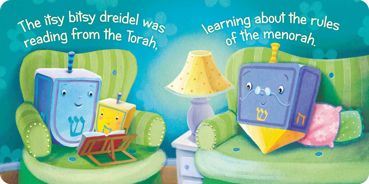 Simon & Schuster_Itsy Bitsy Dreidel by Jeffrey Burton_4