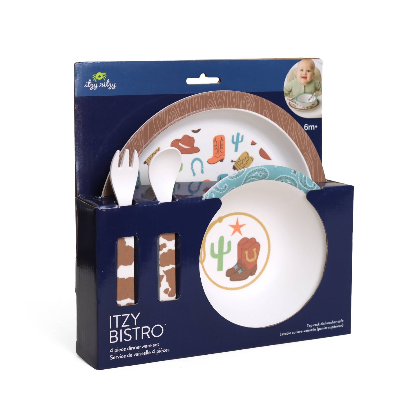 Itzy Bistro™ Cowboy Dining Set - Magnolia BabyFeeding