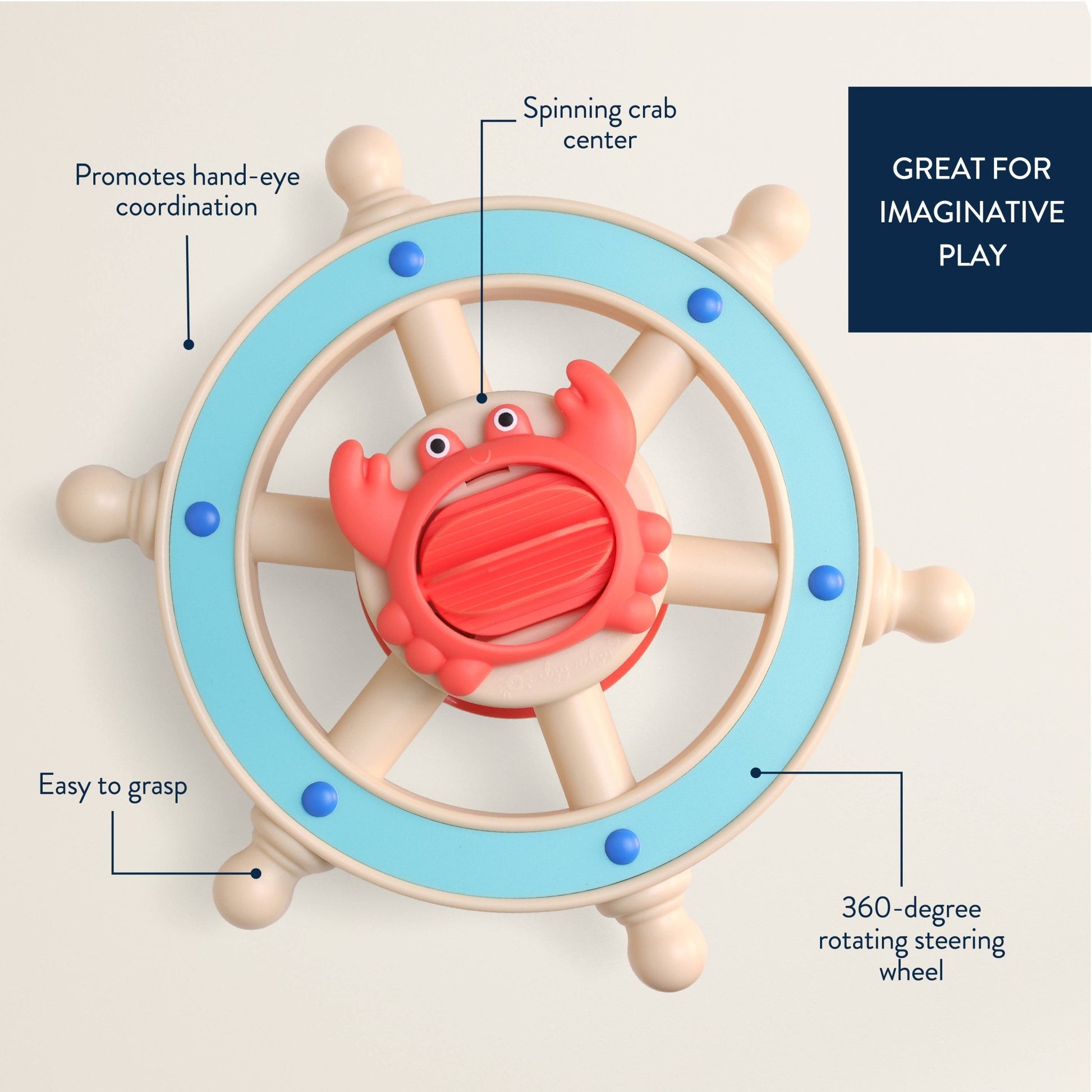 Itzy Captain™ Bath Toy - Magnolia BabyBath Toy