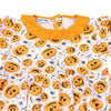 Jack O' Lantern Jamboree Print Girl Bubble - Magnolia BabyBubble