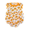 Jack O' Lantern Jamboree Print Girl Bubble - Magnolia BabyBubble