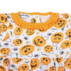 Jack O' Lantern Jamboree Print Girl Bubble - Magnolia BabyBubble