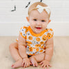 Jack O' Lantern Jamboree Ruffle Bubble - Magnolia BabyBubble