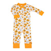 Jack O' Lantern Jamboree Zip Pajamas - Magnolia BabyZipper Pajamas