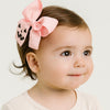 Jack - O - Lantern Pumpkin Hair Bow - Magnolia BabyHair Clips
