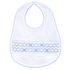 Jacob Smocked Bib - Light Blue - Magnolia BabyBib