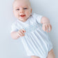 Jacob Smocked Bubble - Light Blue - Magnolia BabyBubble