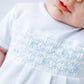 Jacob Smocked Bubble - Light Blue - Magnolia BabyBubble