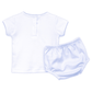 Jacob Smocked Diaper Cover Set - Light Blue - Magnolia BabyDiaper Cover
