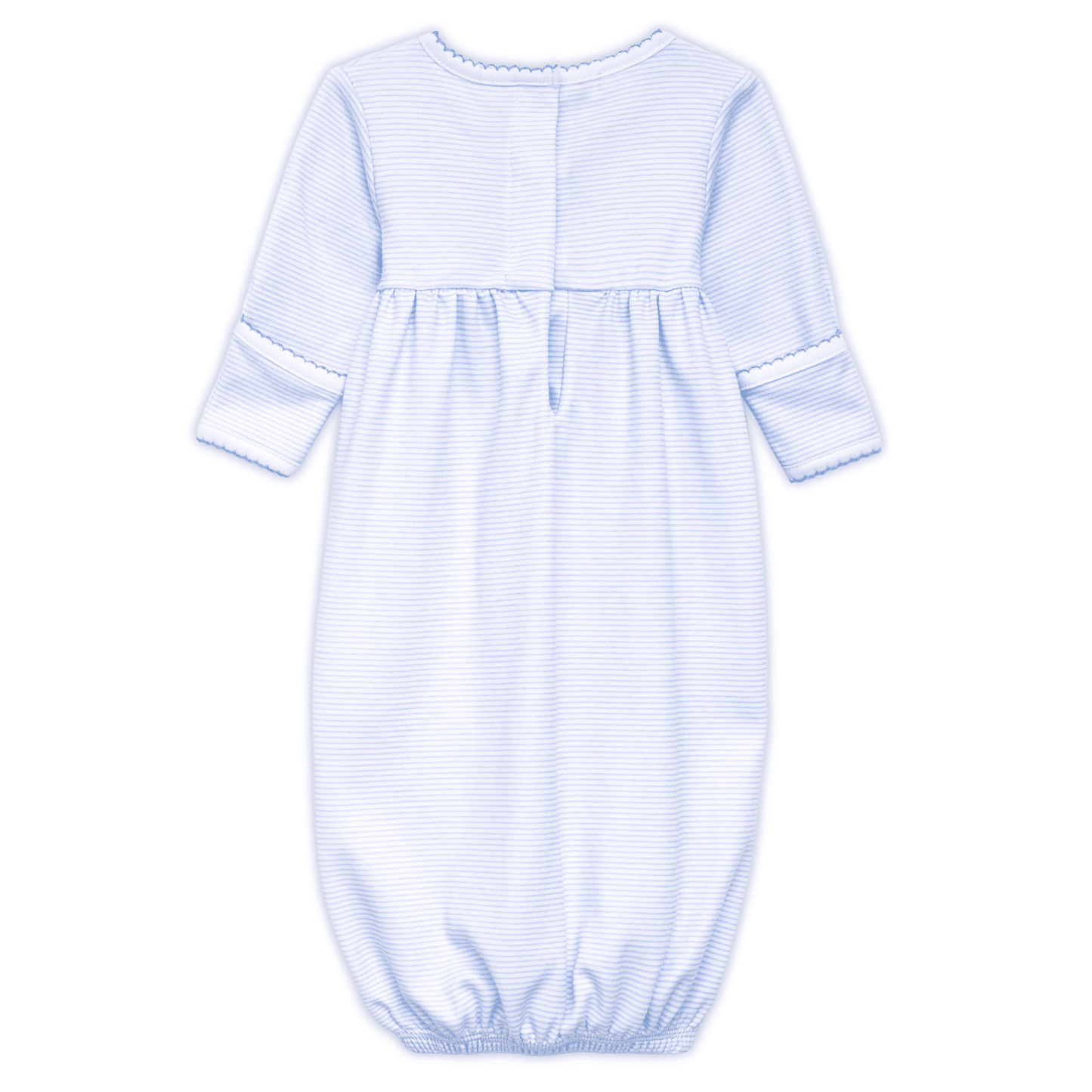 Jacob Smocked Gown - Light Blue - Magnolia BabyGown