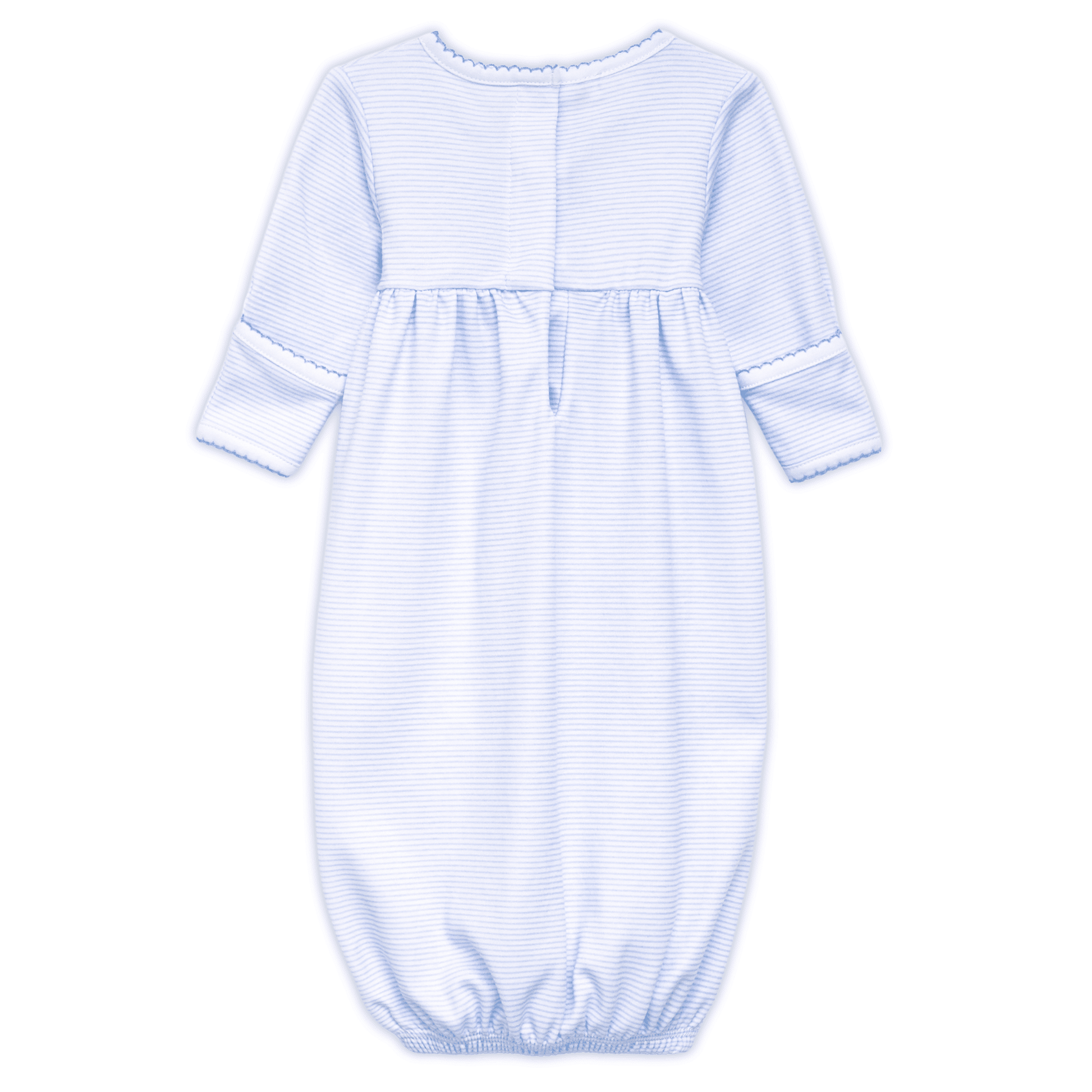 Jacob Smocked Gown - Light Blue - Magnolia BabyGown