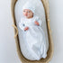 Jacob Smocked Gown - Light Blue - Magnolia BabyGown