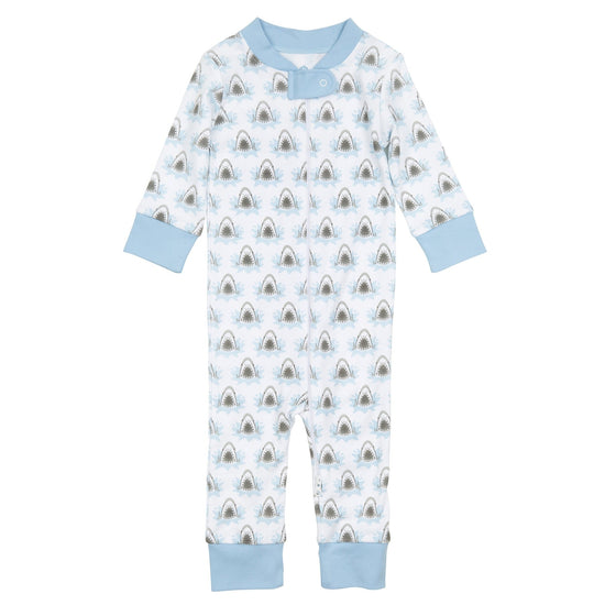 Jawesome Zip Pajamas - Magnolia BabyZipper Pajamas
