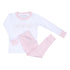 Jessica and Jack Pink Smocked Long Pajamas - Magnolia BabyLong Pajamas