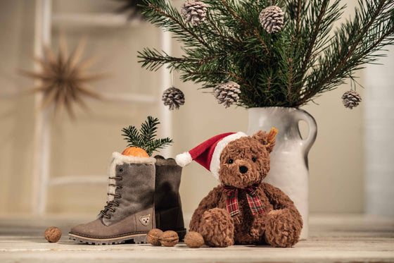 Jimmy Christmas Teddy Bear - Magnolia BabySoft Toy