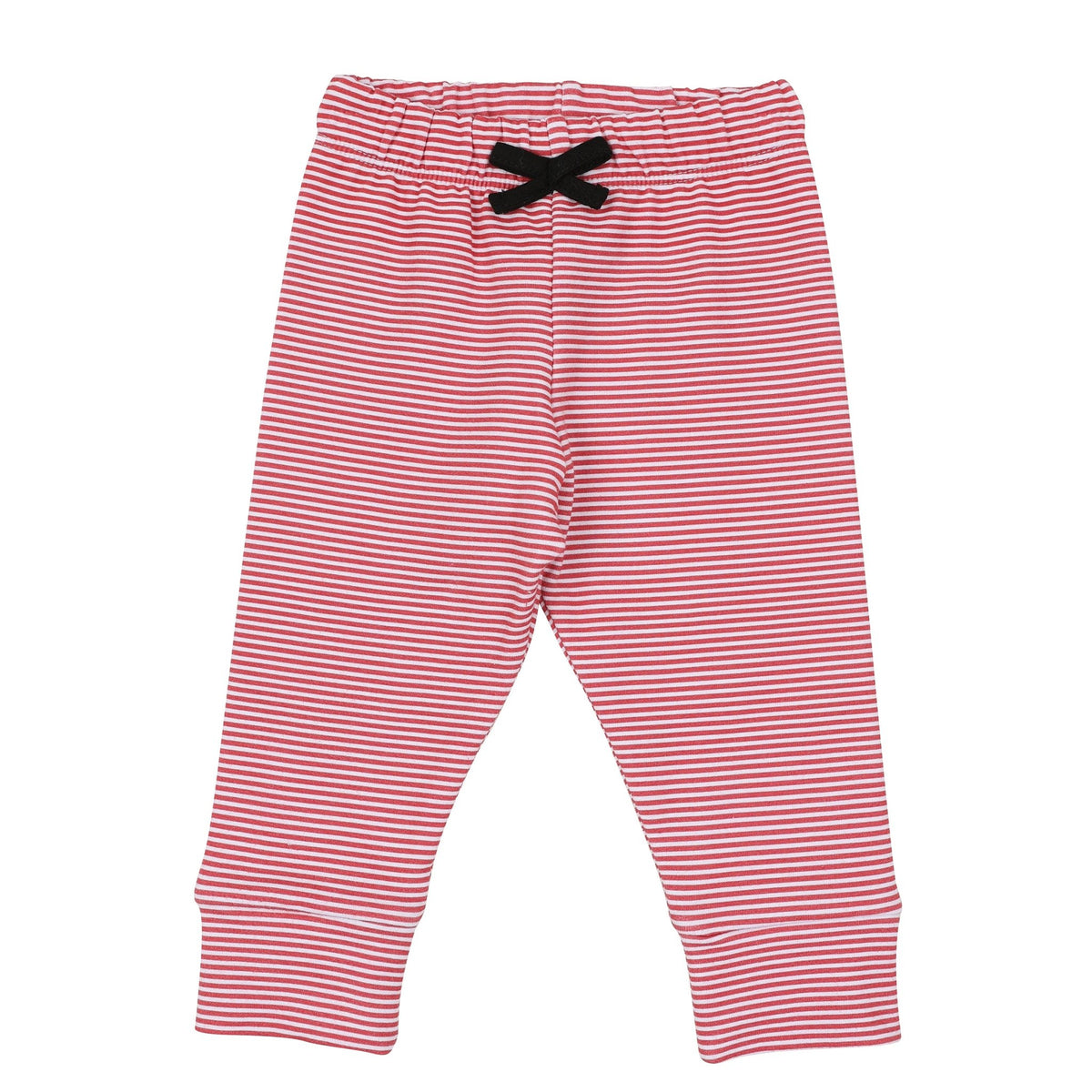 Magnolia Baby_Joggers - Red & White Stripe_2