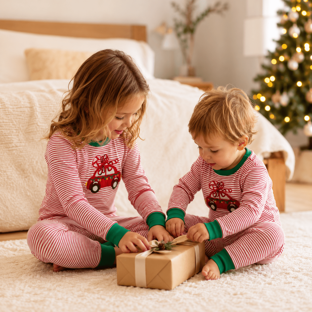 Jolly Buggy Long Pajamas - Magnolia BabyLong Pajamas