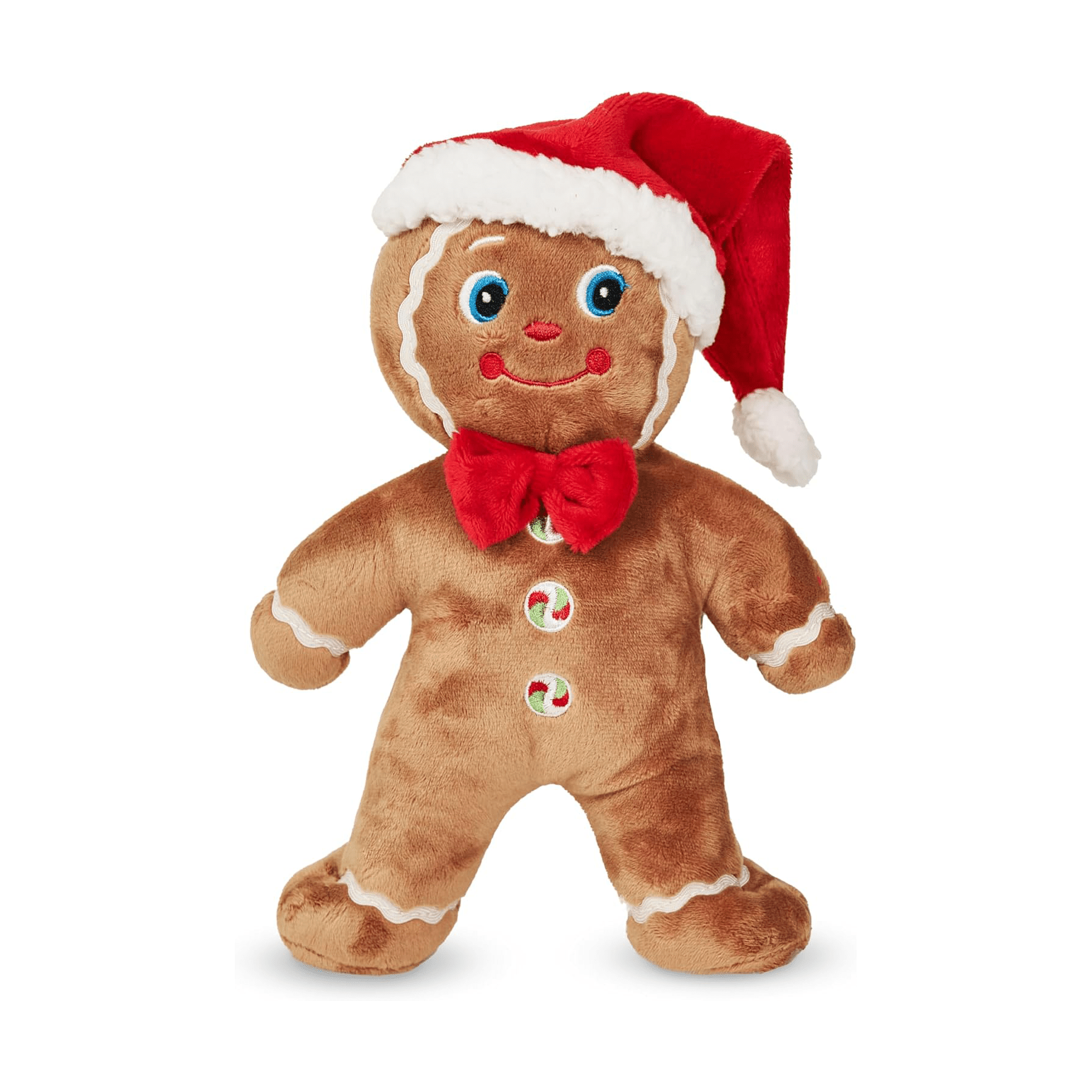 Jolly Gingerbread Santa Toy - Magnolia BabySoft Toy