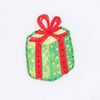 Jolly Holiday Embroidered Footie - Red - Magnolia BabyFootie