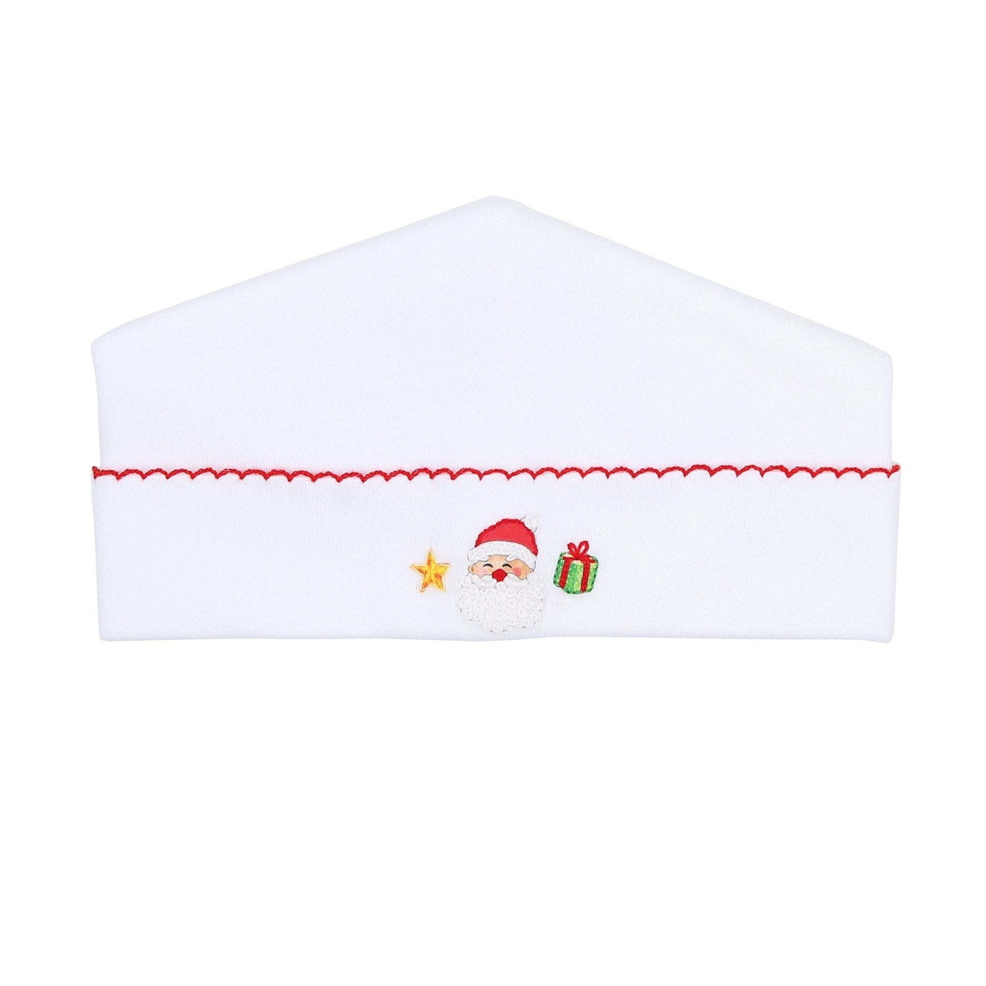 Jolly Holiday Embroidered Hat - Red - Magnolia BabyHat