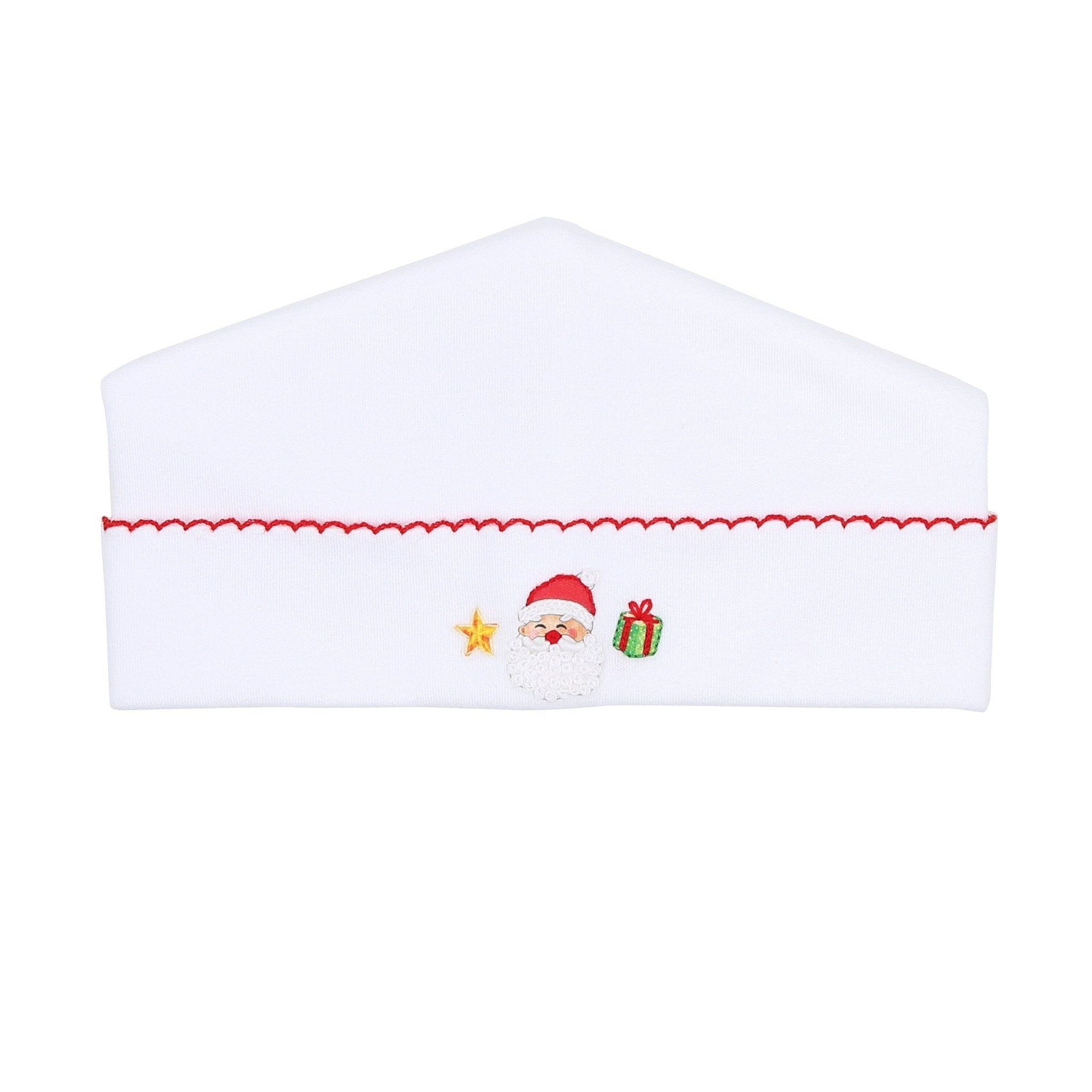 Jolly Holiday Embroidered Hat - Red - Magnolia BabyHat