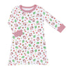 Jolly Holiday Girl's Nightdress - Red - Magnolia BabyNightdress