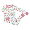 Jolly Holiday Long Pajamas - Red - Magnolia BabyLong Pajamas