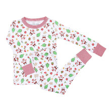  Jolly Holiday Long Pajamas - Red - Magnolia BabyLong Pajamas