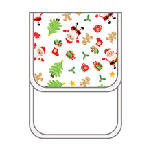  Jolly Holiday Print Burp Cloth - Red - Magnolia BabyBurp Cloth