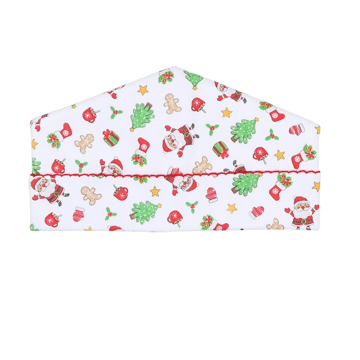 Jolly Holiday Print Hat - Red - Magnolia BabyHat