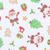 Jolly Holiday Print Zip Footie - Magnolia BabyFootie