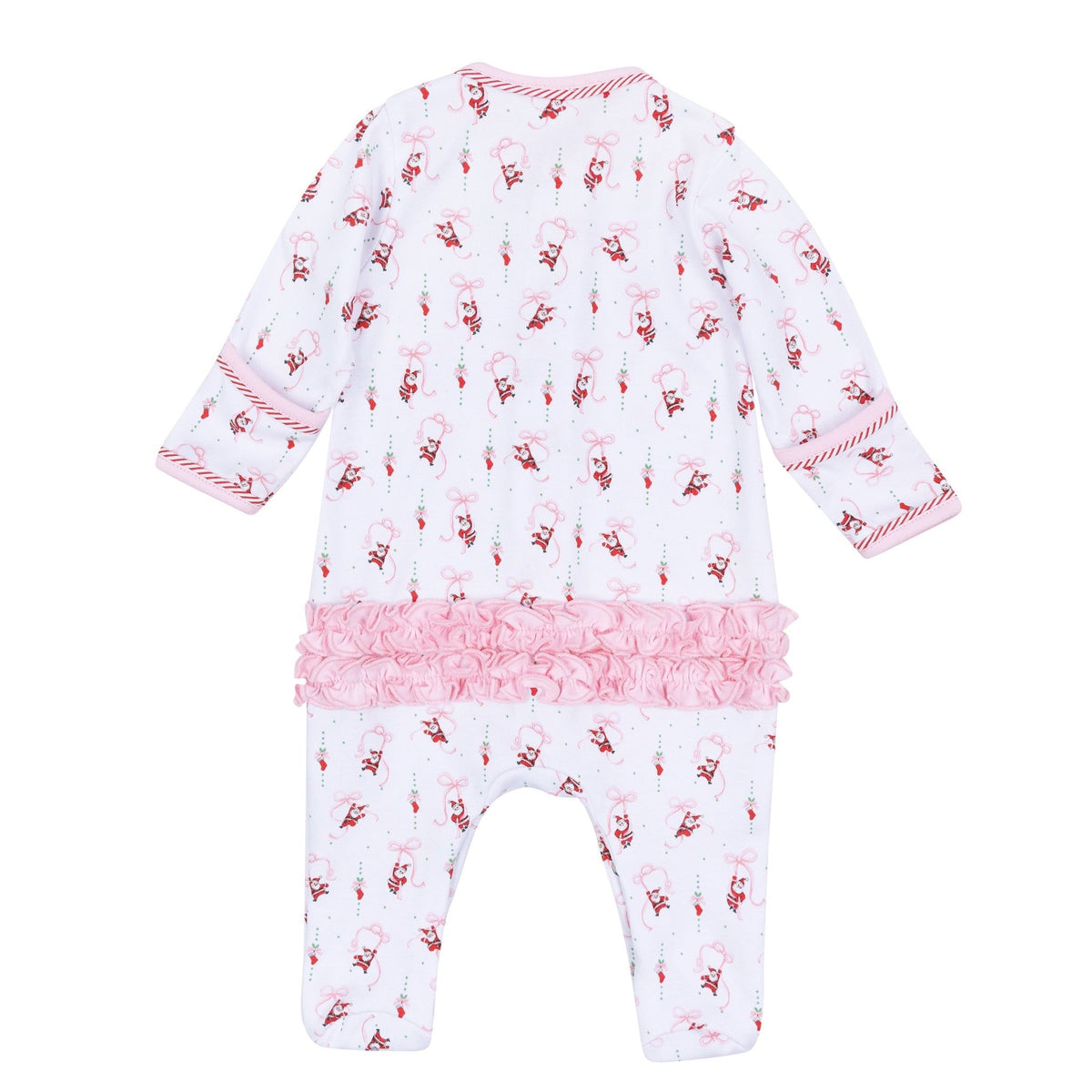Magnolia Baby_Jolly Ribbons Print Ruffle Footie_3
