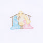Joy to the World Pink Embroidered Infant/Toddler Long Pajamas - Magnolia BabyLong Pajamas