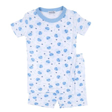  Joyful Jellyfish Infant/Toddler Blue Short Pajamas - Magnolia BabyShort Pajamas