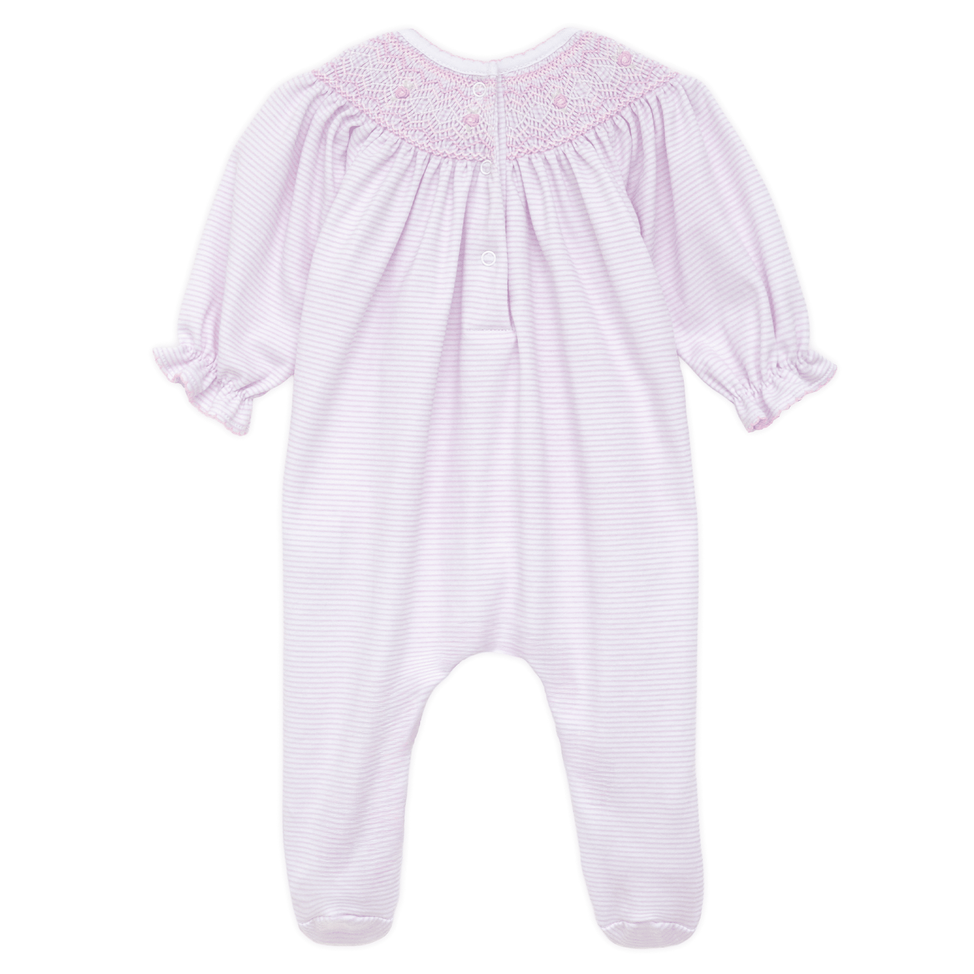 Julia Bishop Footie - Pink - Magnolia BabyFootie